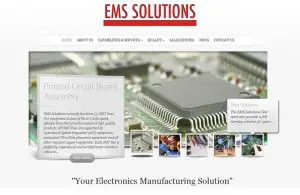 EMS Solutions web design and search engine optimization