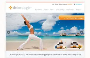 Detoxologie site design & seo