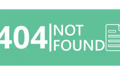 Soften the Blow of 404 Error Pages