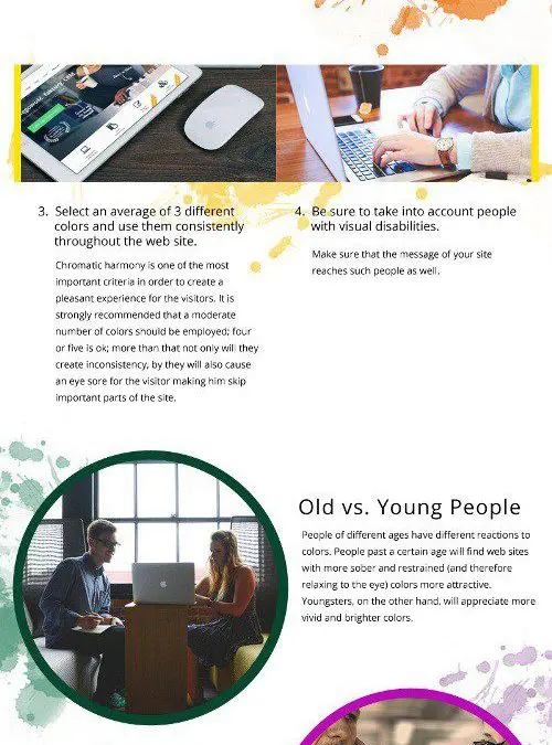 What Colors to Use on Your Website [infographic]