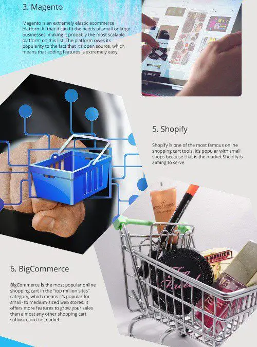 10 of the Best E-Commerce Solutions for Small Businesses [infographic]