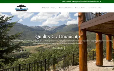 Best Fencing Company Website Design in Draper 2026