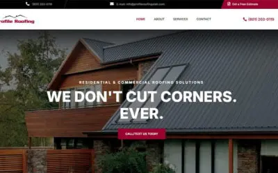 Best Roofing Company Website Design in Layton 2026
