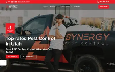 Best Pest Control Company Website Design in Davis County 2026