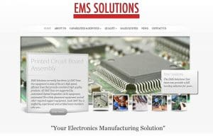EMS Solutions web design and search engine optimization