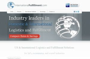 International Fulfillment website