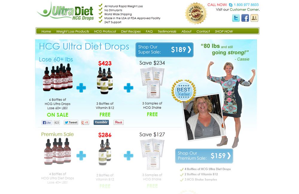 Ultra Diet HCG Drops Ultra Diet HCG Drops