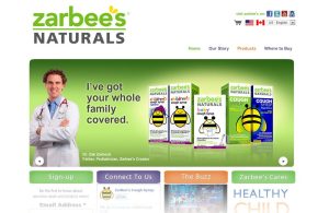 Zarbees website Zarbees website