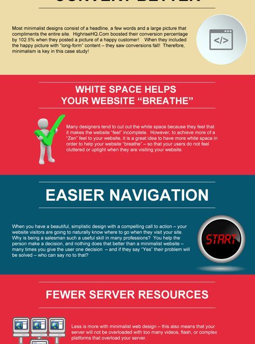 How to Make Your Website More Effective with Less on it [Infographic]