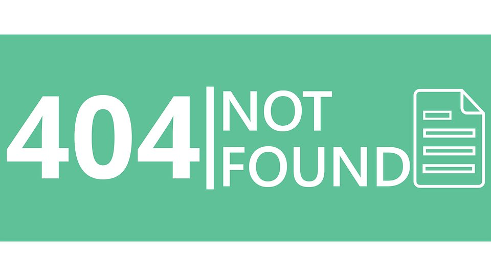 Soften the Blow of 404 Error Pages