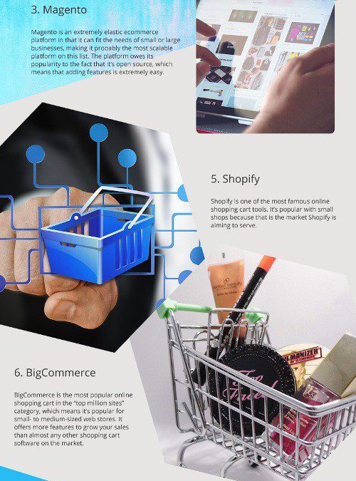10 of the Best E-Commerce Solutions for Small Businesses [infographic]