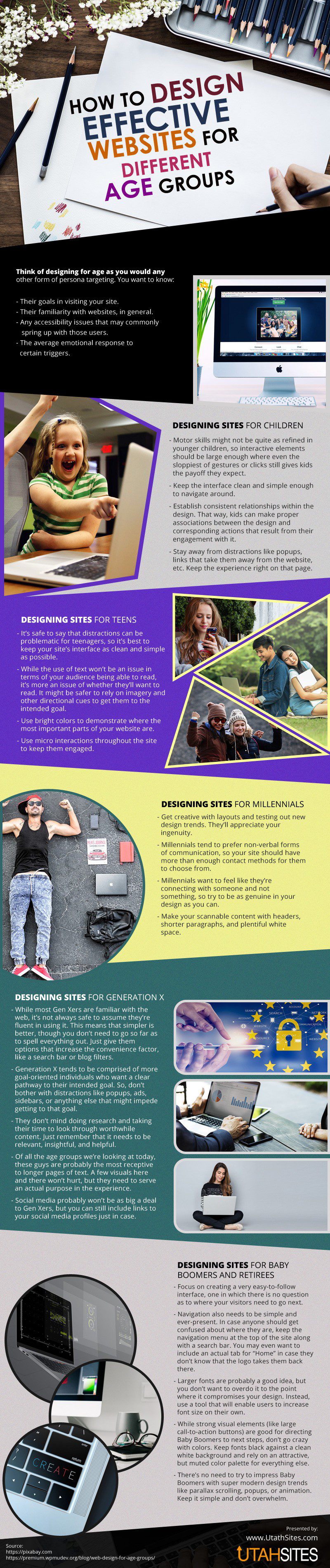 How to Design Effective Websites for Different Age Groups [infographic]