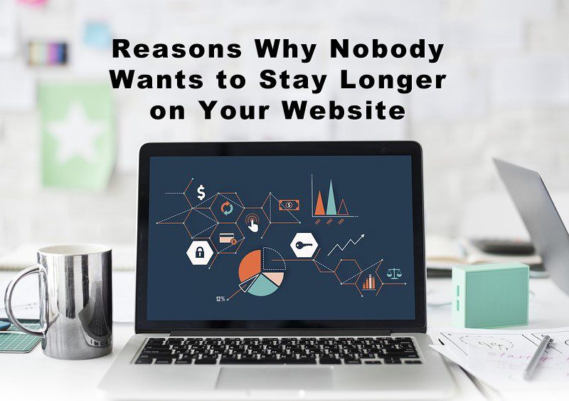 Reasons Why Nobody Wants to Stay Longer on your Website infographic