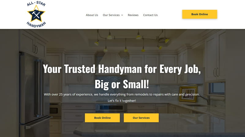 Best Handyman Website Design 2026 Best Handyman Website Design 2026