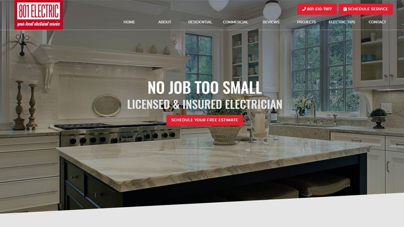 Best Electrician Website Design 2026 Best Electrician Website Design 2026