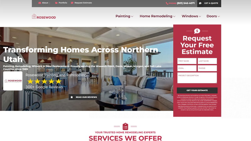 Best Painting Company Website Design in Layton 2026